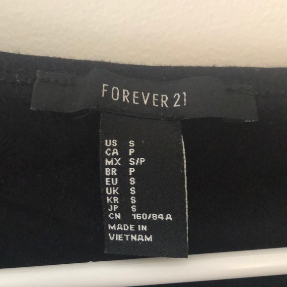 Black long sleeve bodysuit - Picture 3 of 3